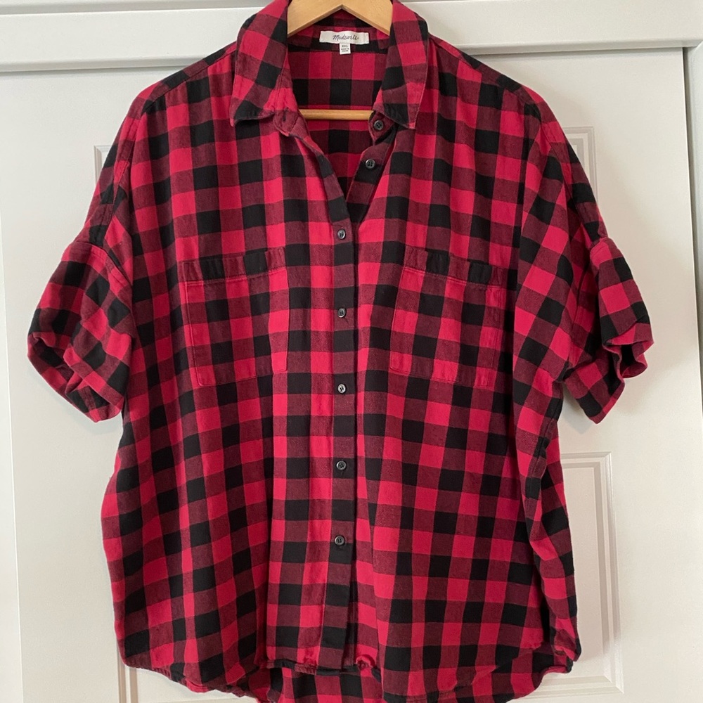 Madewell oversized flannel